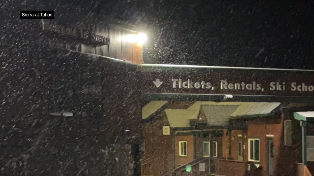 Northern California Sierra sees some early-season snow — CBS Bay Area (KPIX), Danville Sports news