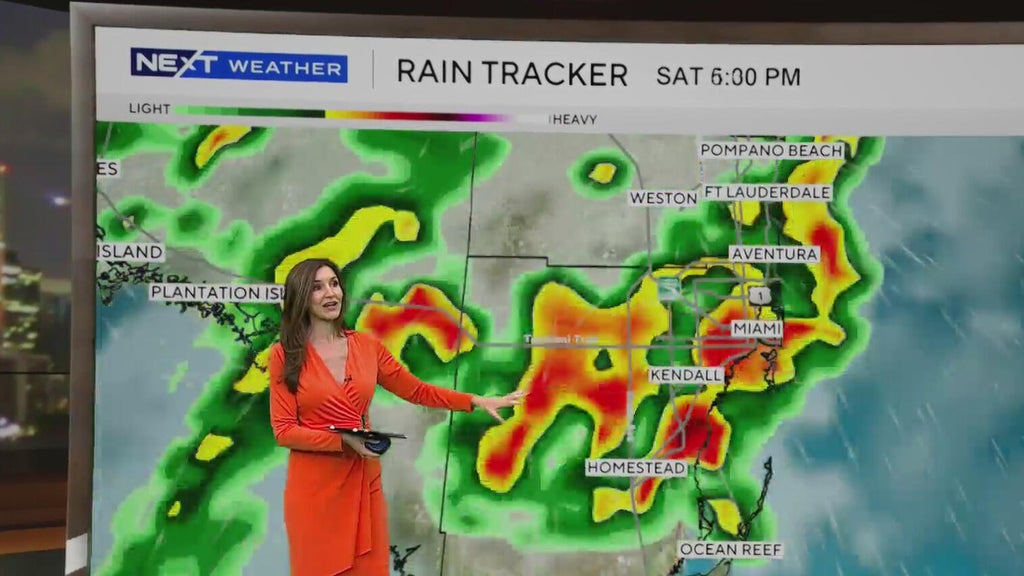 Spotty showers possible in South Florida Thursday before heavy rain, flood threat arrives this weekend — CBS Miami, Danville Sports news