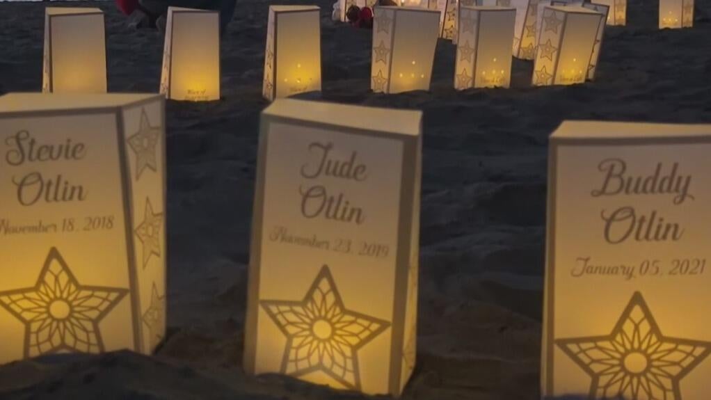 At San Francisco's Baker Beach, a wave of light honors babies lost too soon — CBS Bay Area (KPIX), Danville Community news
