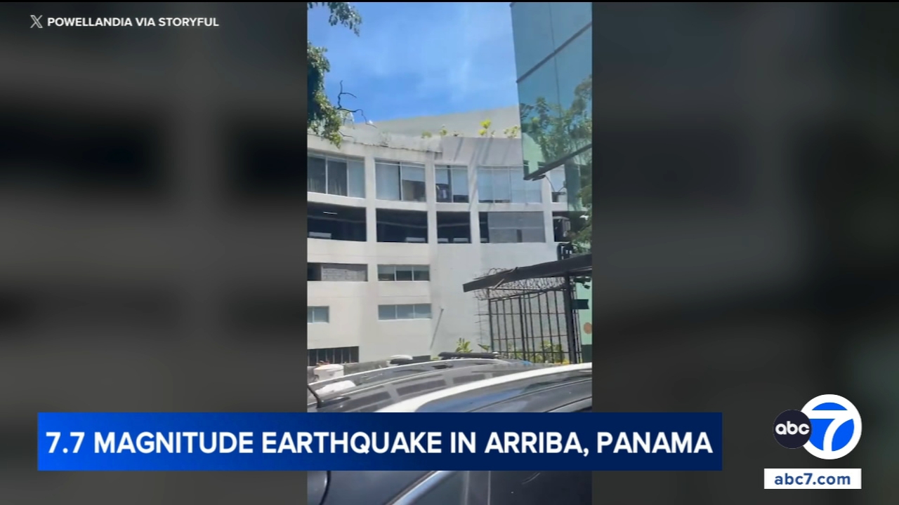 Panama earthquake: Tsunami threat after magnitude 7.7 earthquake and 6.6 aftershock rock region, USGS reports
       — ABC 7 Bay Area, Danville Schools news