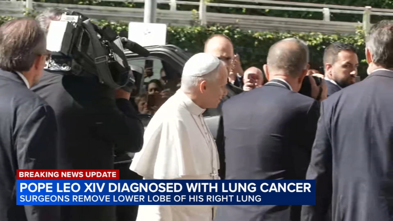Pope surgery update: Vatican says Pope Leo XIV has lung cancer and the lower lobe of his right lung was removed
       — ABC 7 Bay Area, Danville Community news