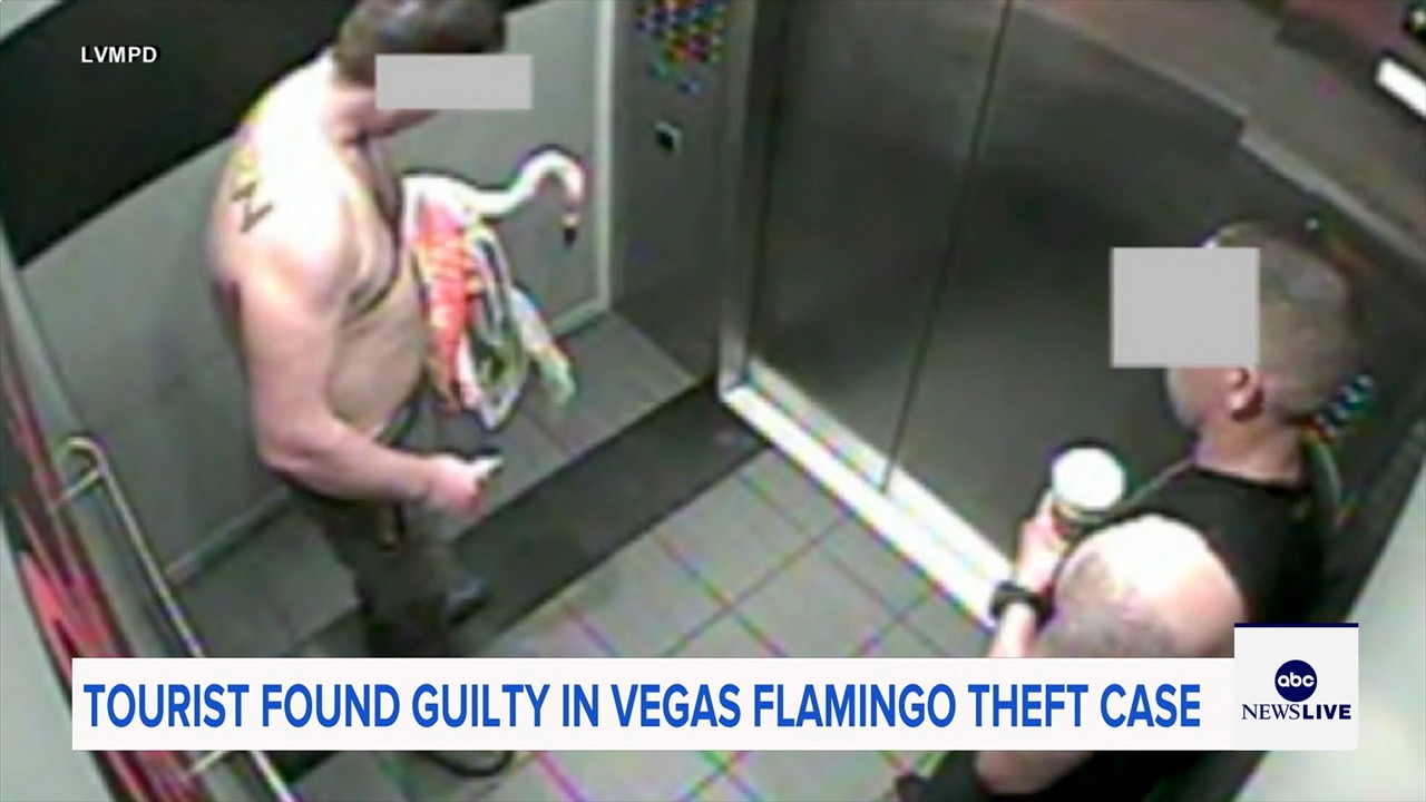 Man who snatched Peachy the flamingo from Las Vegas hotel exhibit found guilty of animal cruelty

       — ABC 7 Bay Area, Danville Arts news
