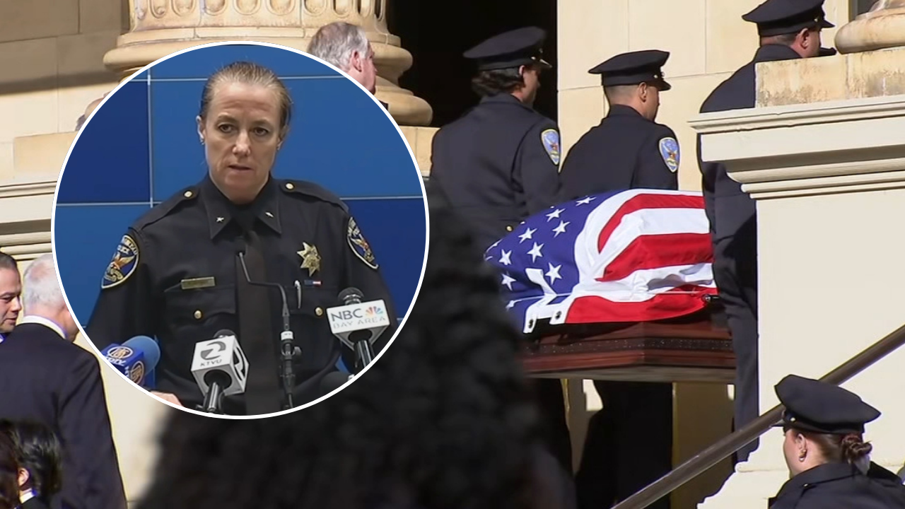 Funeral held for former SFPD Deputy Chief Ann Mannix, daughter Katie at St. Ignatius Church
— ABC 7 Bay Area