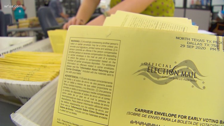 Heavier mail-in ballots raise postage questions in Tarrant County — WFAA (Dallas-Fort Worth), Danville Community news
