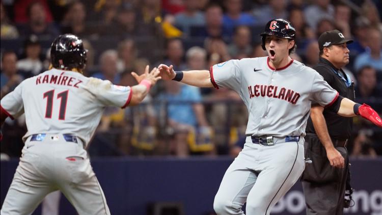 Chase DeLauter and José Ramírez lead the Guardians to a 7-3 win over the Rays in Game 1 of the ALCS — WTSP Sports Tampa Bay, Danville Sports news