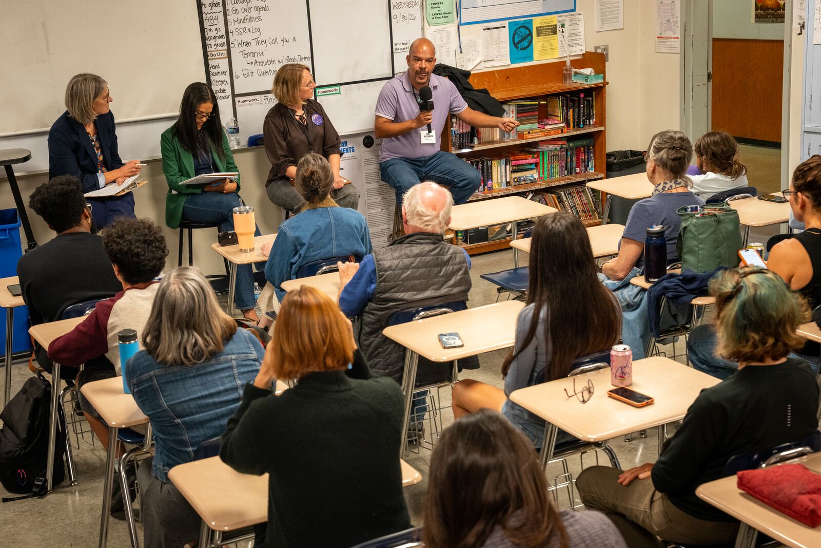 District 4 school board candidates talk literacy, transparency and rightsizing the district — The Oaklandside, Danville Schools news