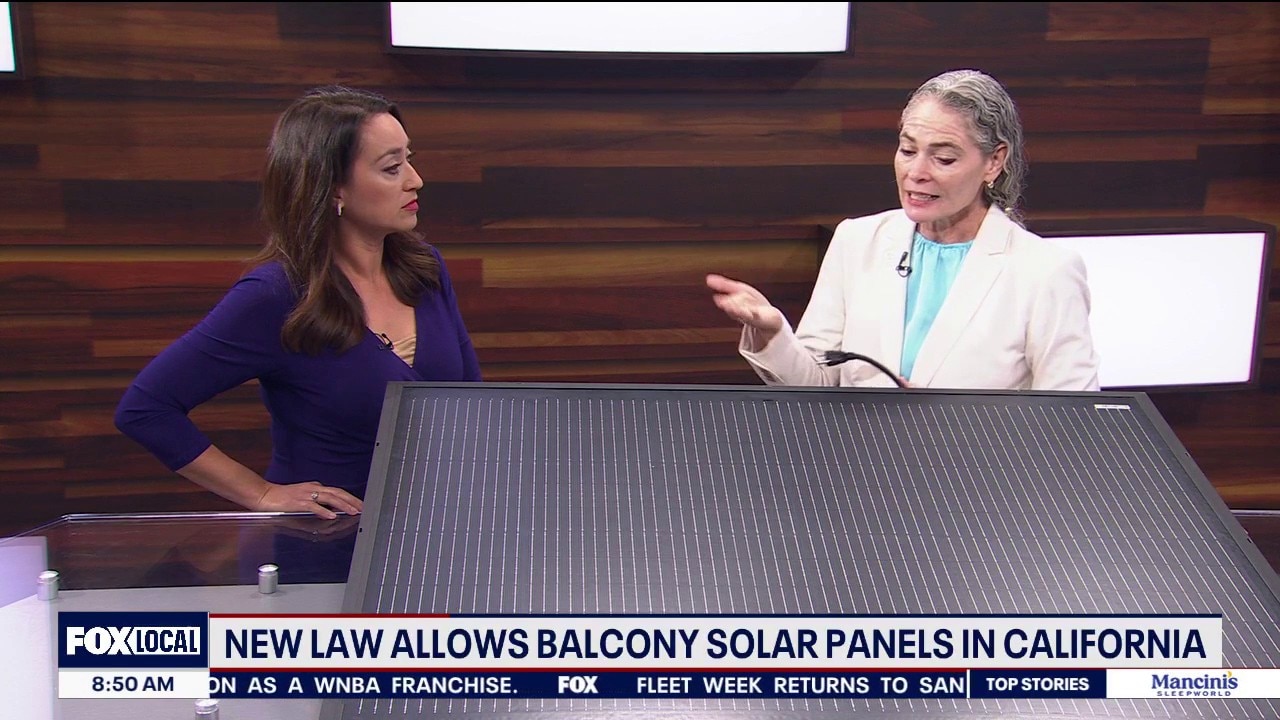 How balcony solar panels work, under new California law allowing them — KTVU FOX 2 Bay Area, Danville Community news