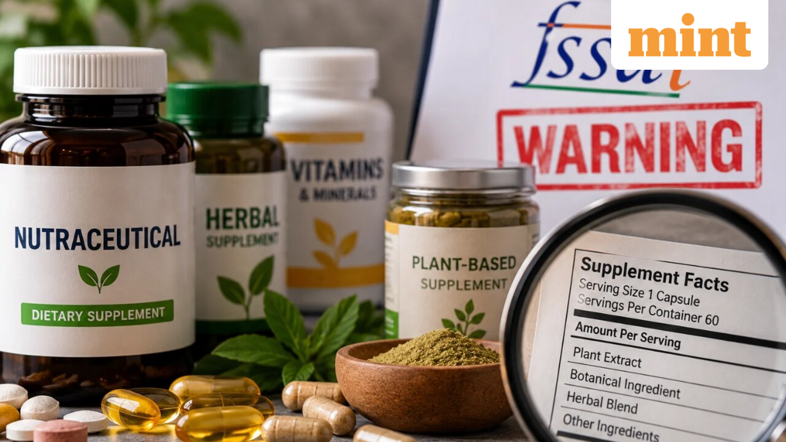 FSSAI warns nutraceutical firms over labelling violations, threatens action for non-compliance — Mint India, Danville Health news