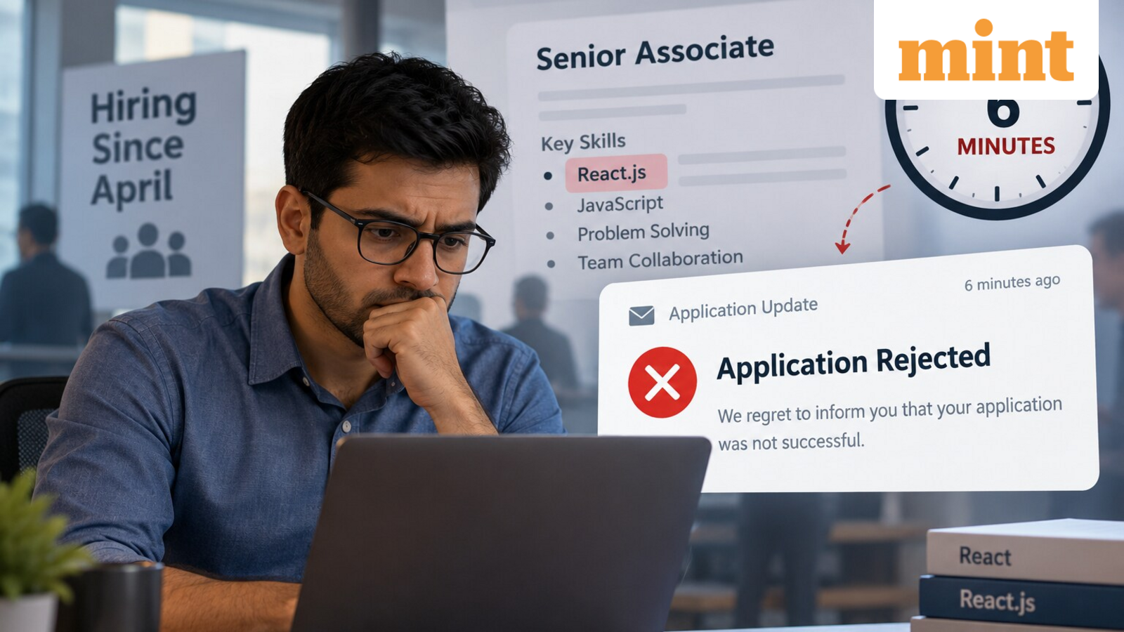 Hiring for months but rejecting qualified candidates? Manager’s 6-minute rejection raises questions about HR tech — Mint India, Danville Technology news